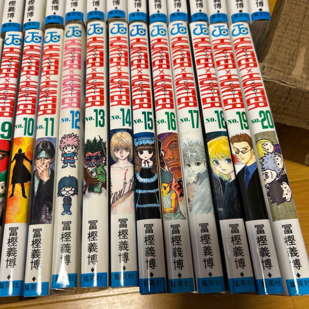 HUNTER×HUNTER １巻から３８巻　24時間以内に発送