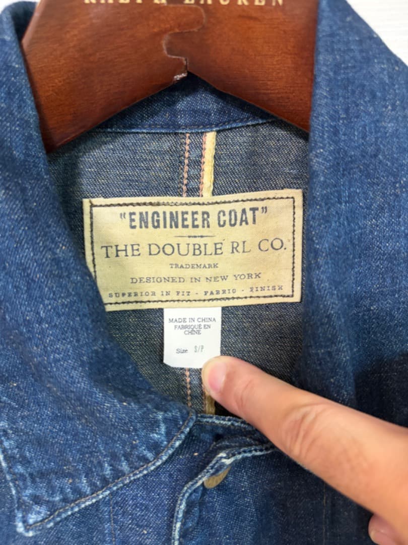 RRL デニム エンジニア ジャケット/カバーオール