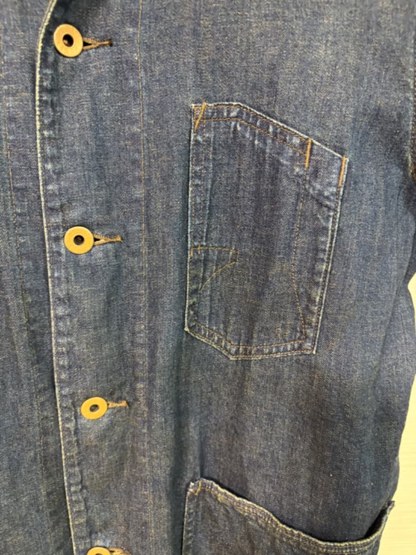 RRL デニム エンジニア ジャケット/カバーオール