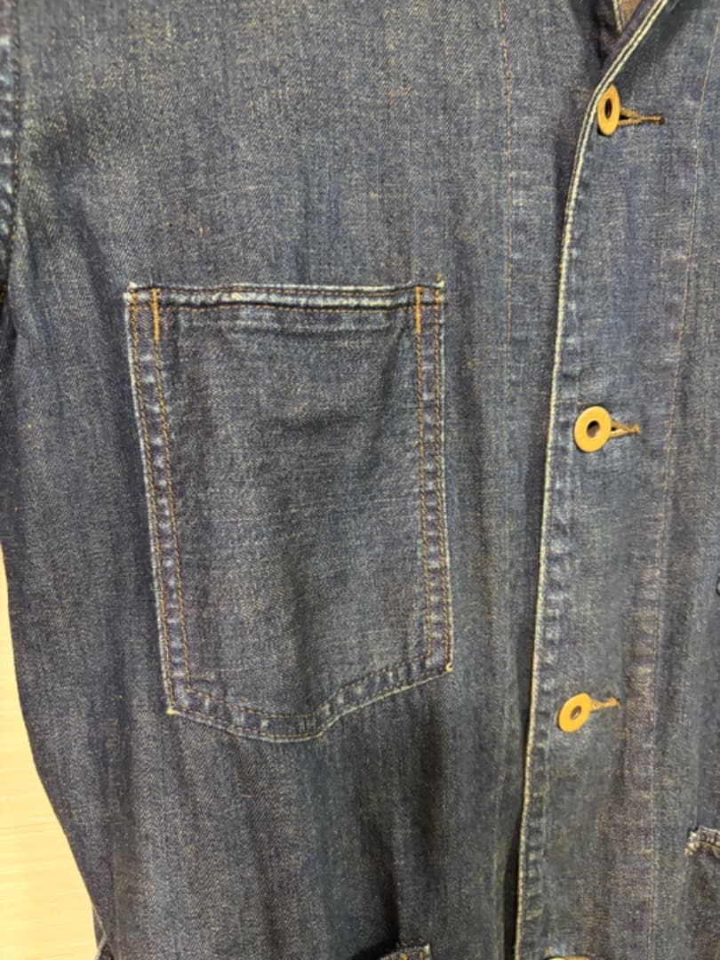 RRL デニム エンジニア ジャケット/カバーオール