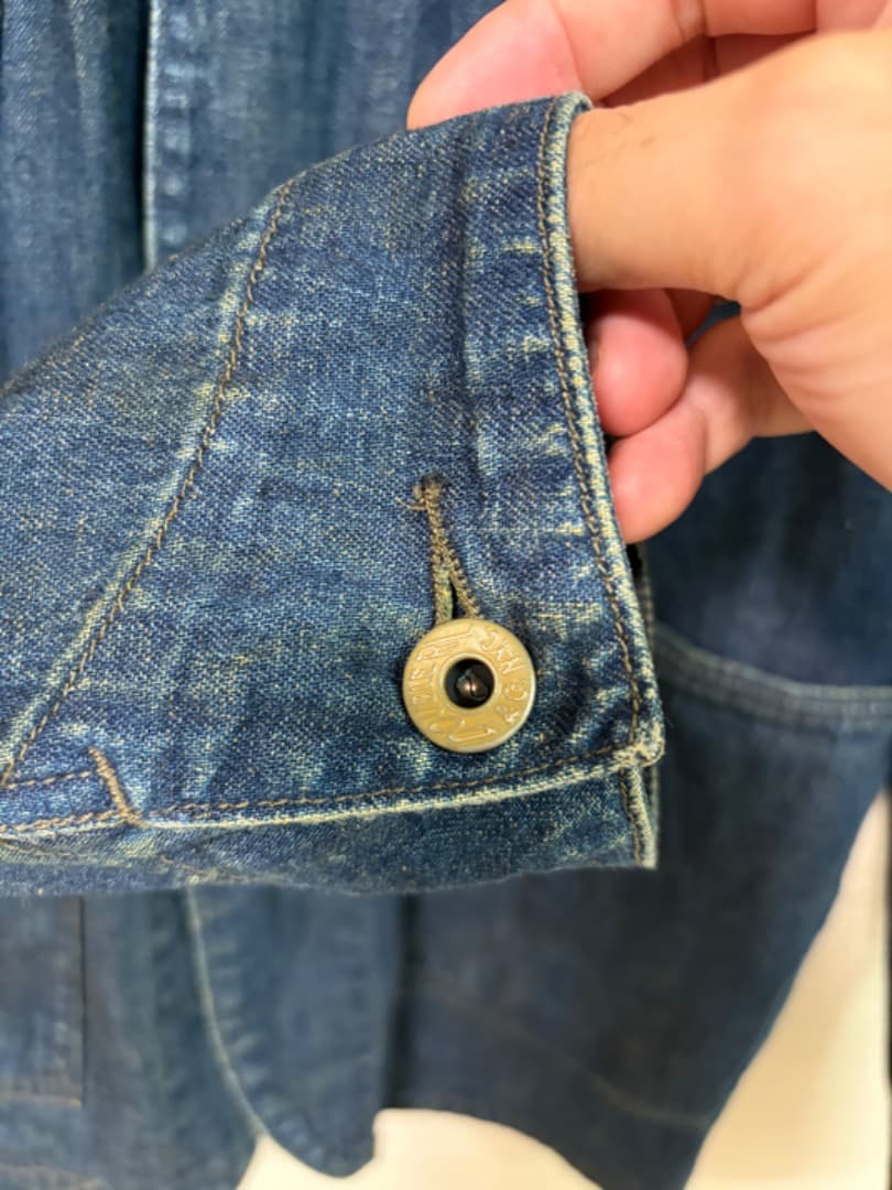 RRL デニム エンジニア ジャケット/カバーオール