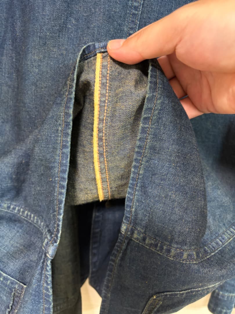 RRL デニム エンジニア ジャケット/カバーオール