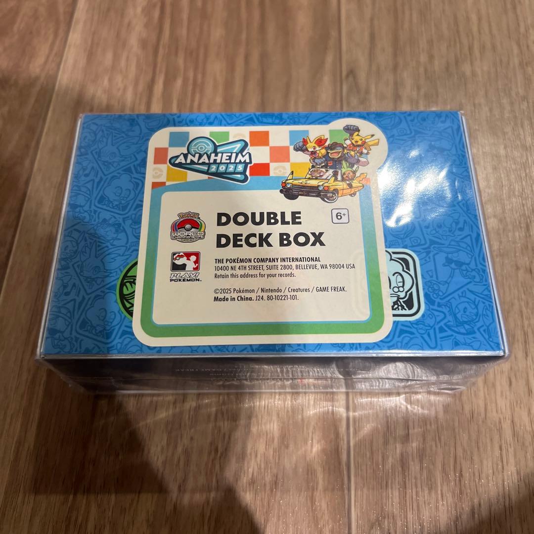 wcs2025 アナハイム限定　選手限定　デッキケース