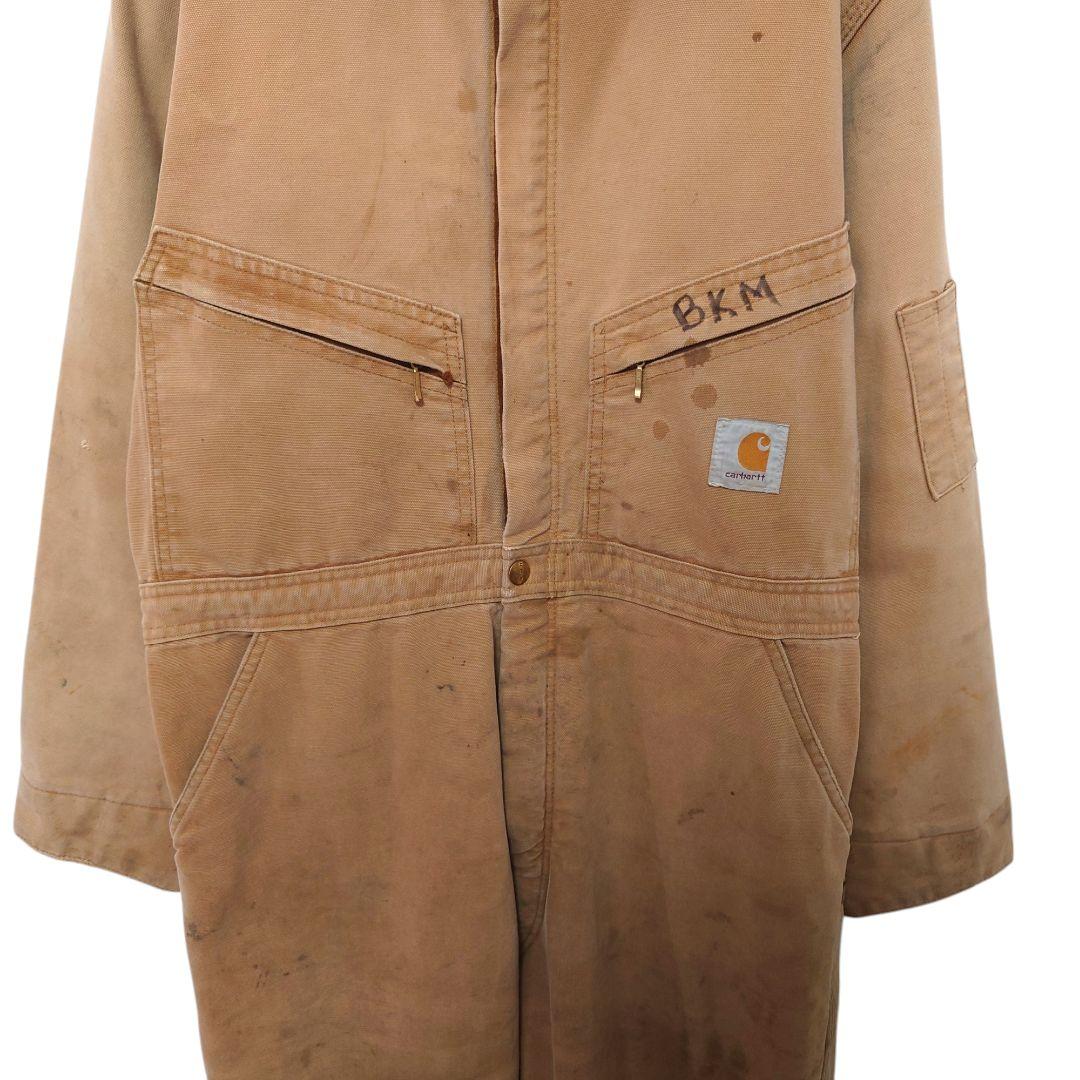 【Carhartt】80's USA製 ダックジャンプスーツ ツナギA-2809