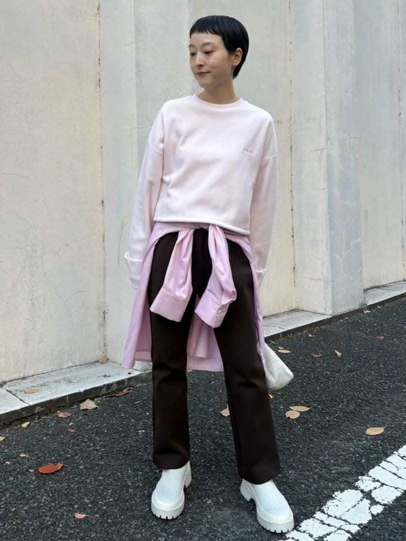 週末限定価格 完売商品【新品タグ付き】emmi エミ 起毛カットプルオーバー