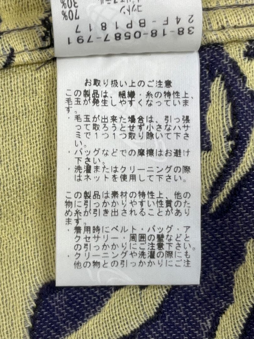 BEAMSPLUS タイガーストライプジャケットジャガード織