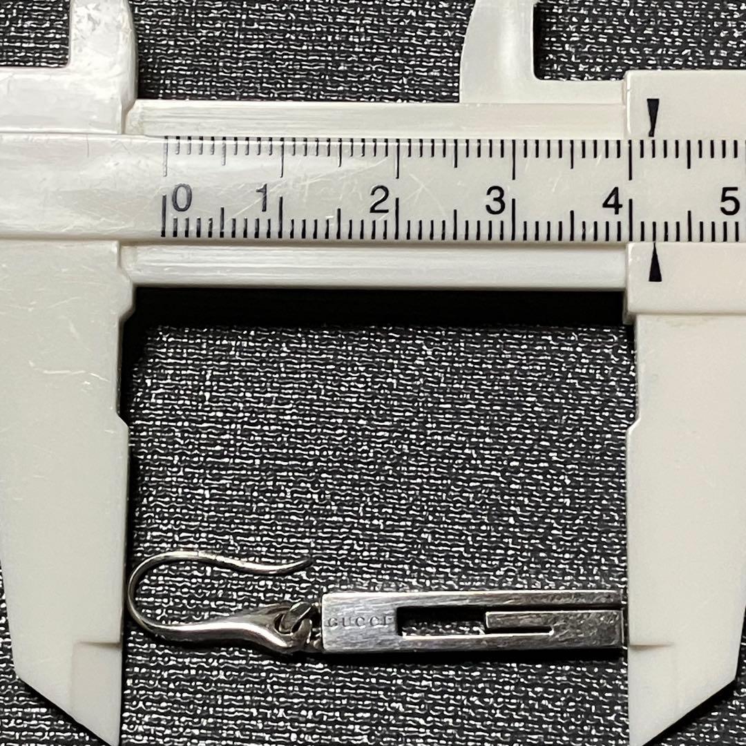 GUCCI グッチ カットアウト Gロゴ ピアス シルバー925