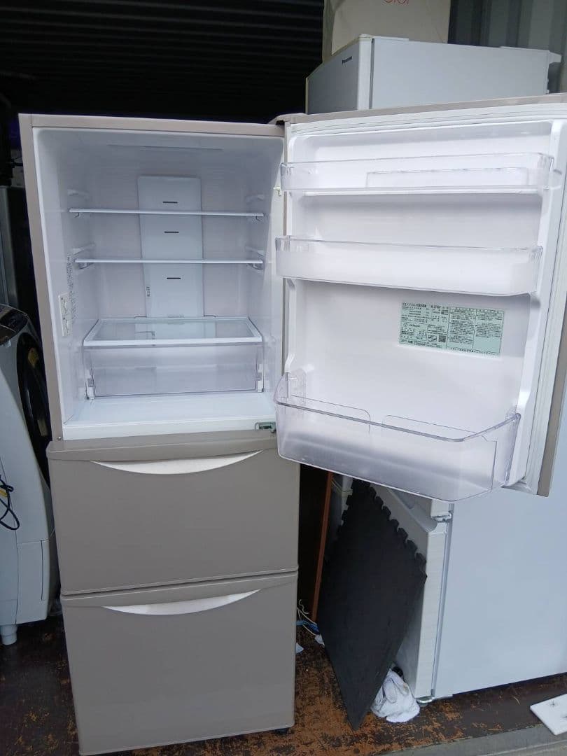 全国送料無料　美品　日立　3ドア　ノンフロン冷凍冷蔵庫