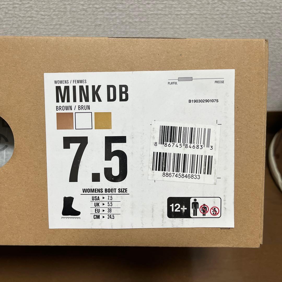 K2 女性用スノーボードブーツ ブラウン24.5cm