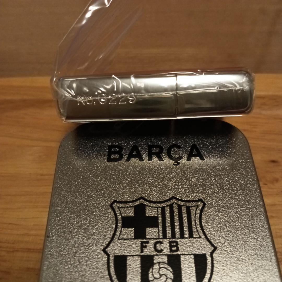 FC Barcelona ロナウジーニョ Zippoライター　新品未使用品