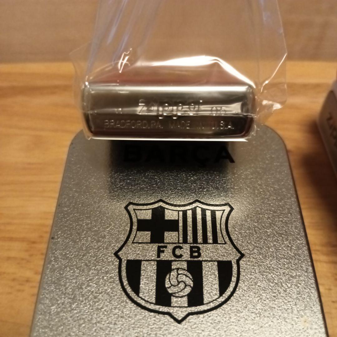 FC Barcelona ロナウジーニョ Zippoライター　新品未使用品