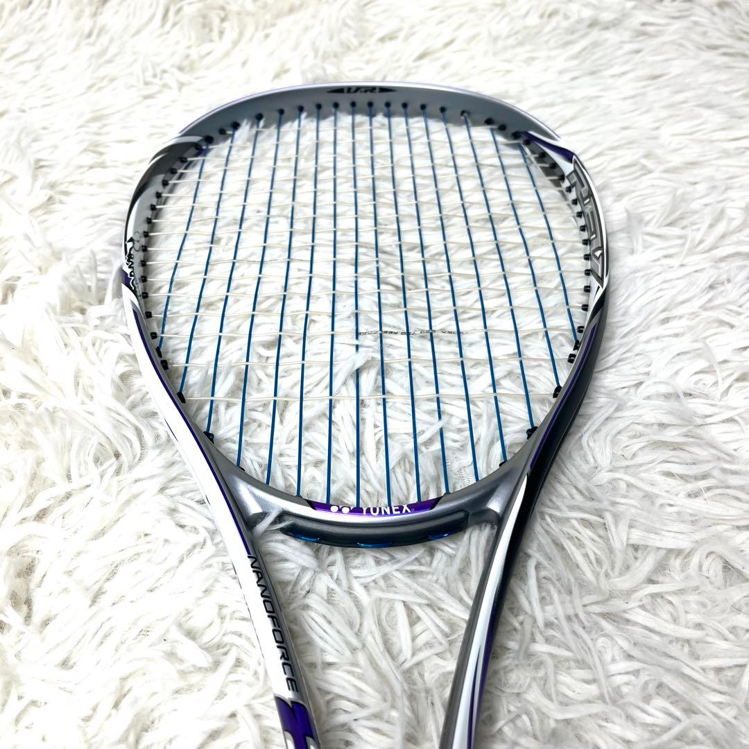 【極美品】 ヨネックス ナノフォース8v REV UL1 ソフトテニスラケット