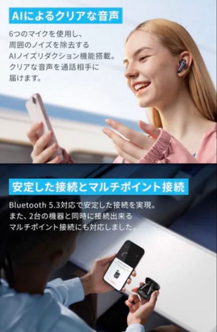 AnkerSoundcore Liberty 4NCホワイト