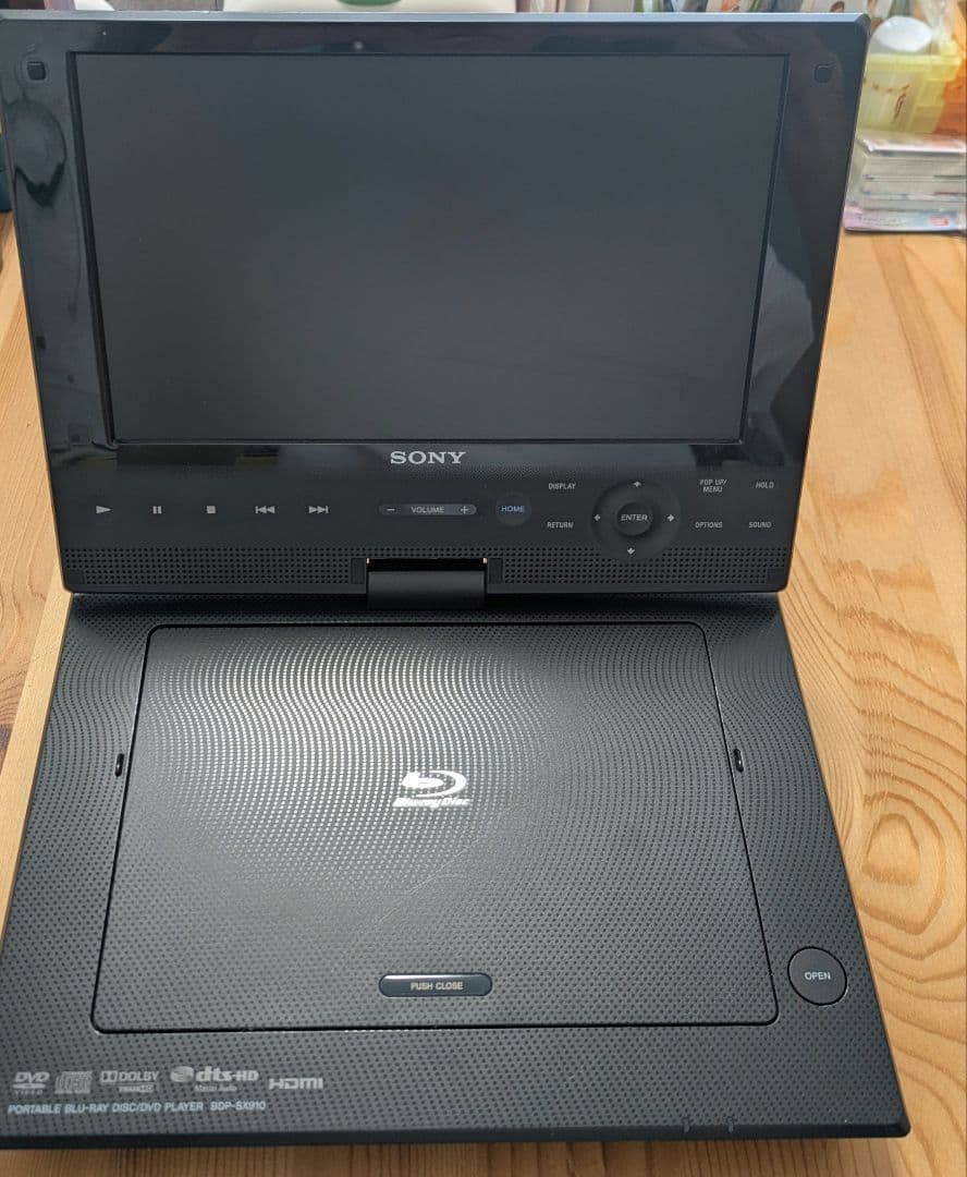 SONY BDP-SX910 ポータブルBlu-rayプレーヤー