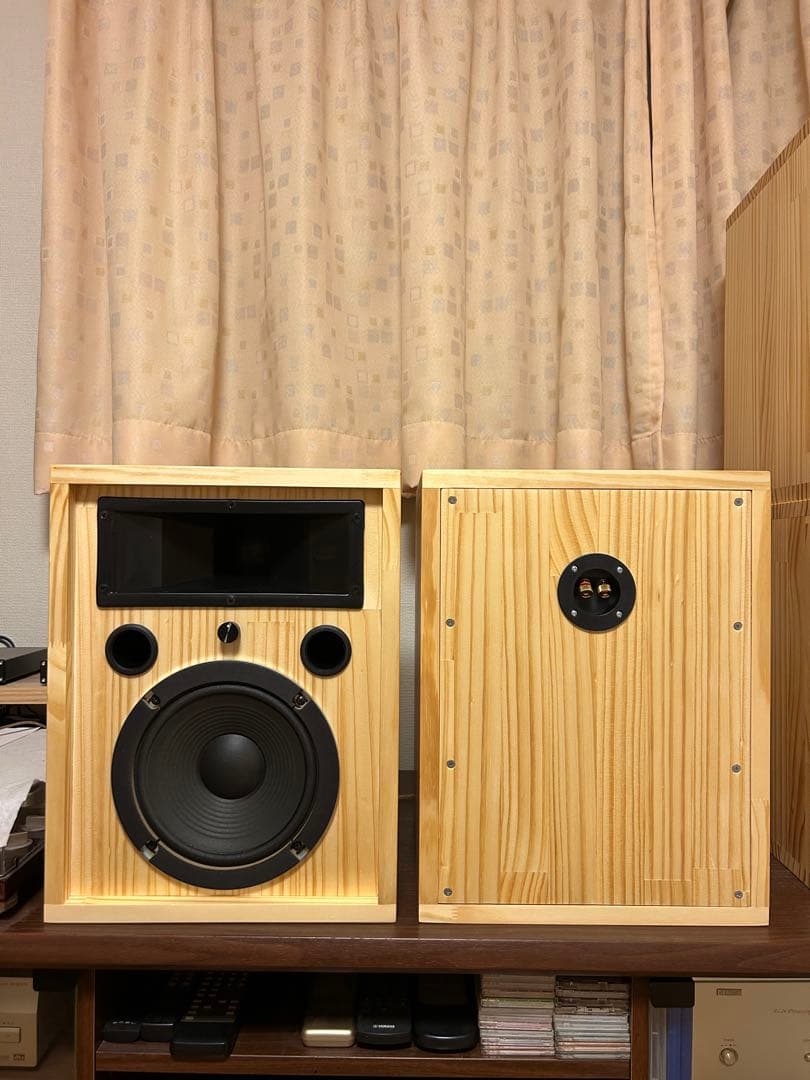 自作スピーカー ホーンツイーター2WAYバスレフ型