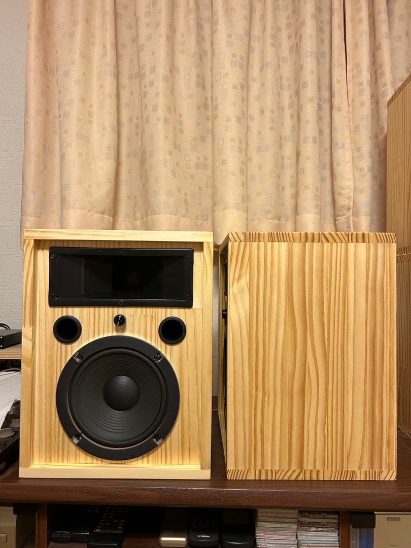 自作スピーカー ホーンツイーター2WAYバスレフ型