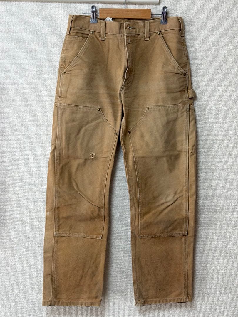 Carhartt ダブルニー ブラウン 28 X 30 03