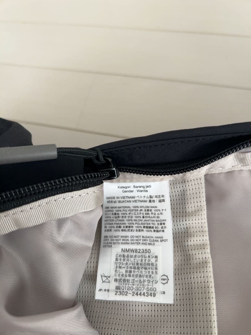 新品同様THE NORTH FACE ネバーストップバックパックリュック黒18L