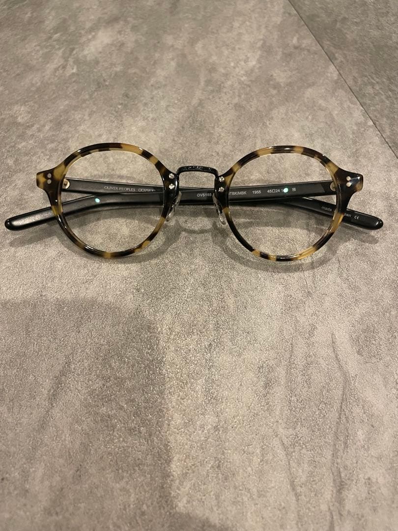 OLIVER PEOPLES オリバーピープルズ　メガネ　度無し　雅　日本製