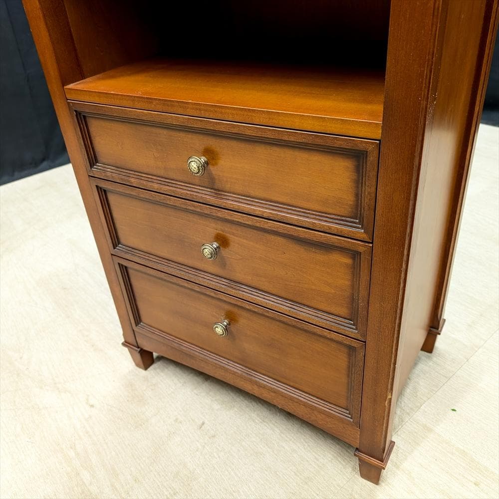 サイドチェスト　ドロワー　タンス　チェスト　花台　電話台　飾り台　ベットサイド