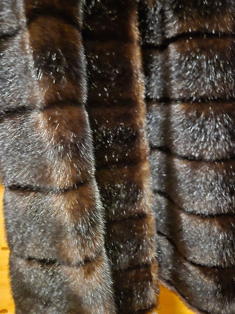 フェイクファーロングコ－ト