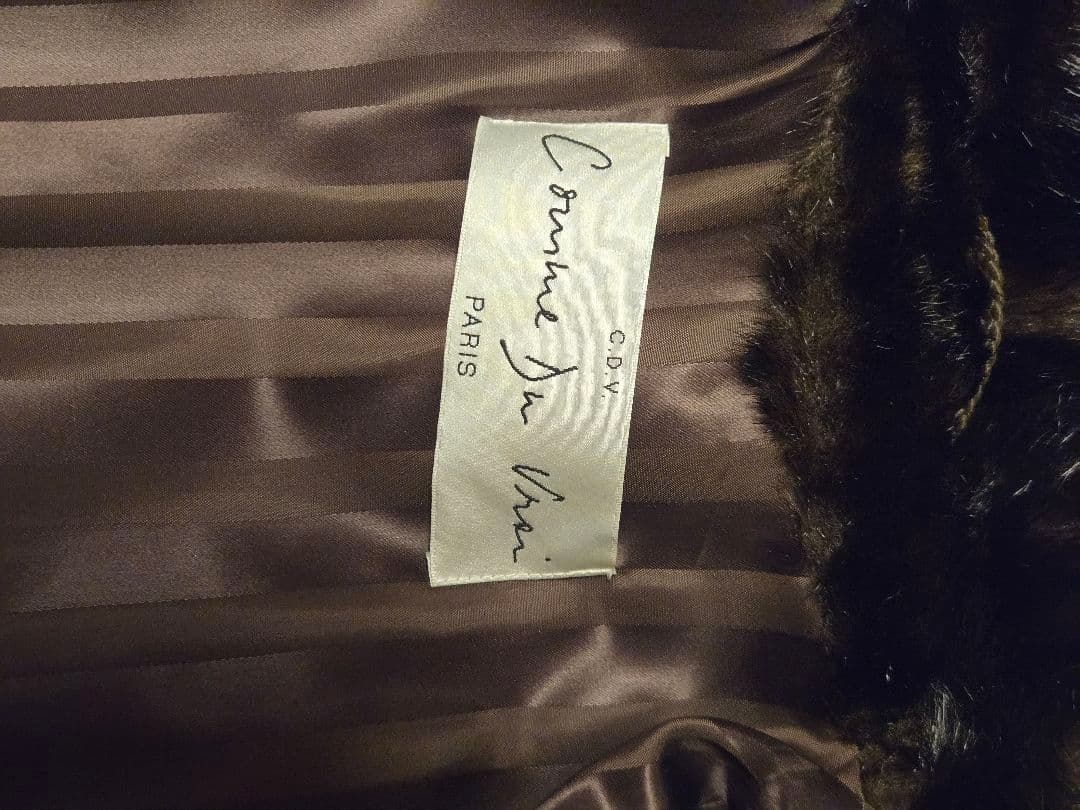 フェイクファーロングコ－ト