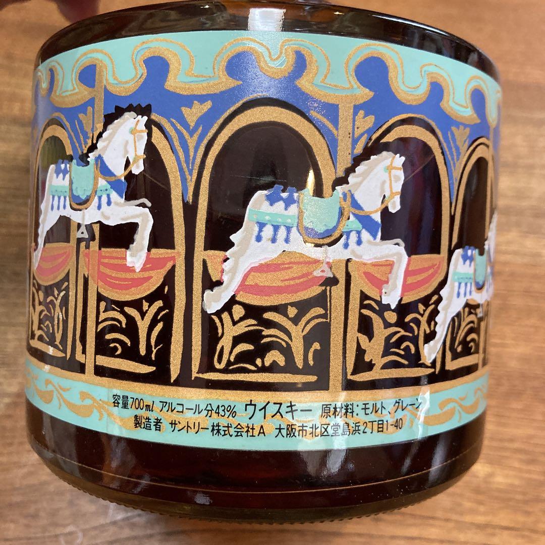 古酒　サントリーウイスキー　AGEING エイジング15年メリーゴーランド