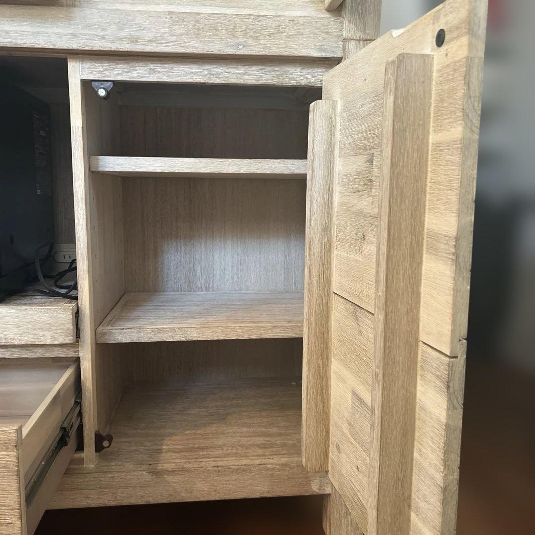 【GOG】unico MANOA（マノア） キッチンボード 食器棚 廃盤