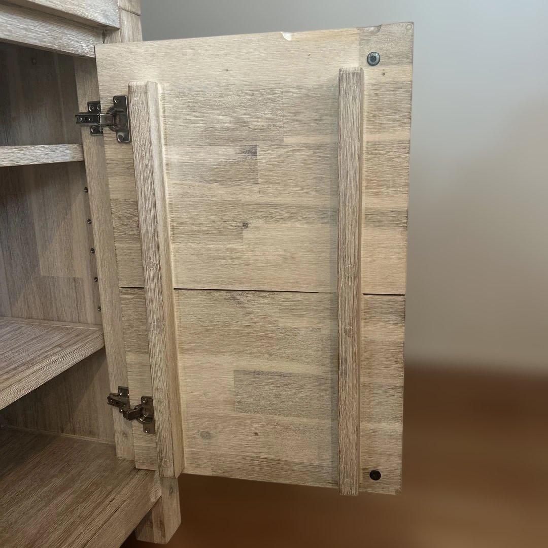 【GOG】unico MANOA（マノア） キッチンボード 食器棚 廃盤