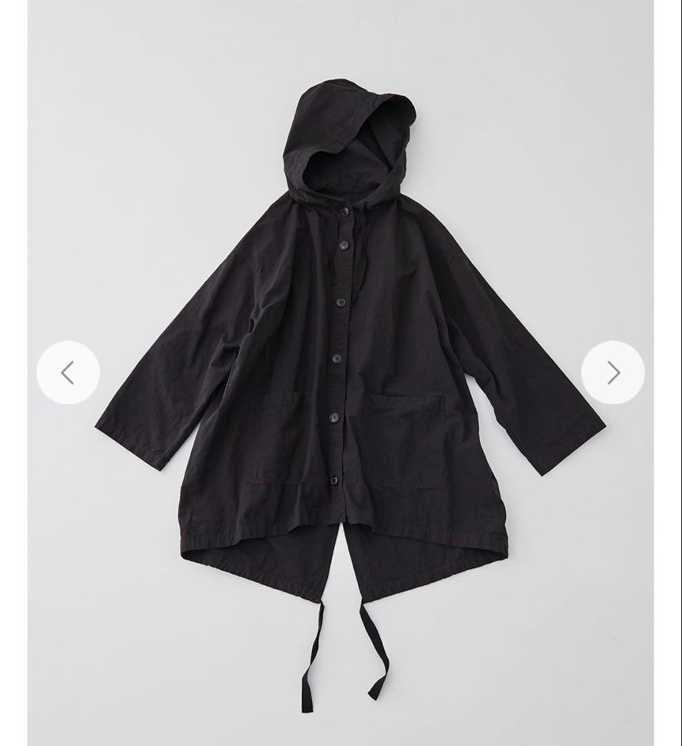 nest Robe コットンリネン超撥水モッズパーカー　2023ss