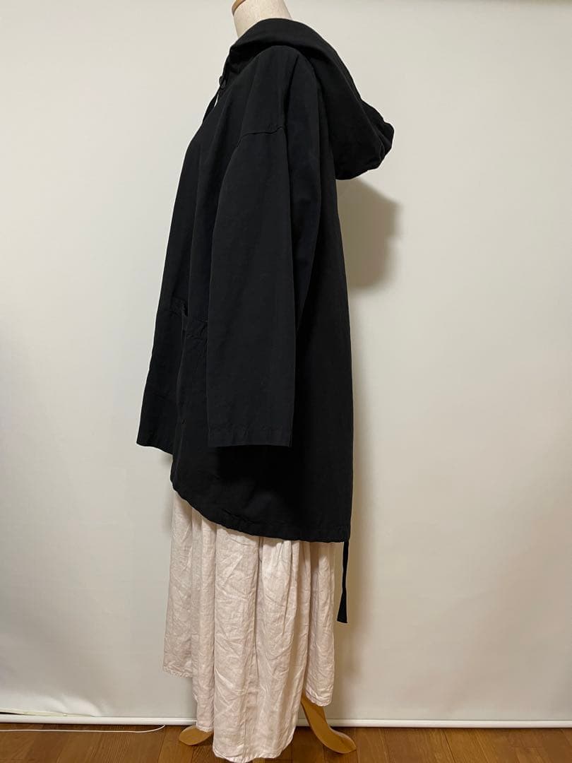 nest Robe コットンリネン超撥水モッズパーカー　2023ss