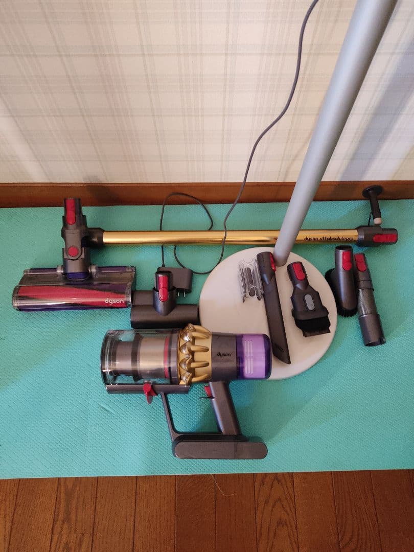 ダイソンコードレス掃除機V11-SV14+純正スタンド