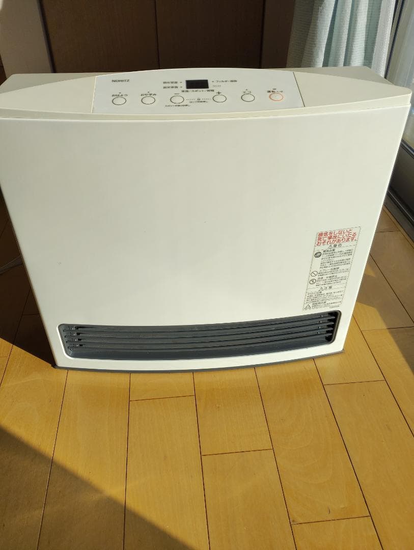 【ガスホース付】ノーリツ ガスファンヒーター GFH-4004S LPガス用