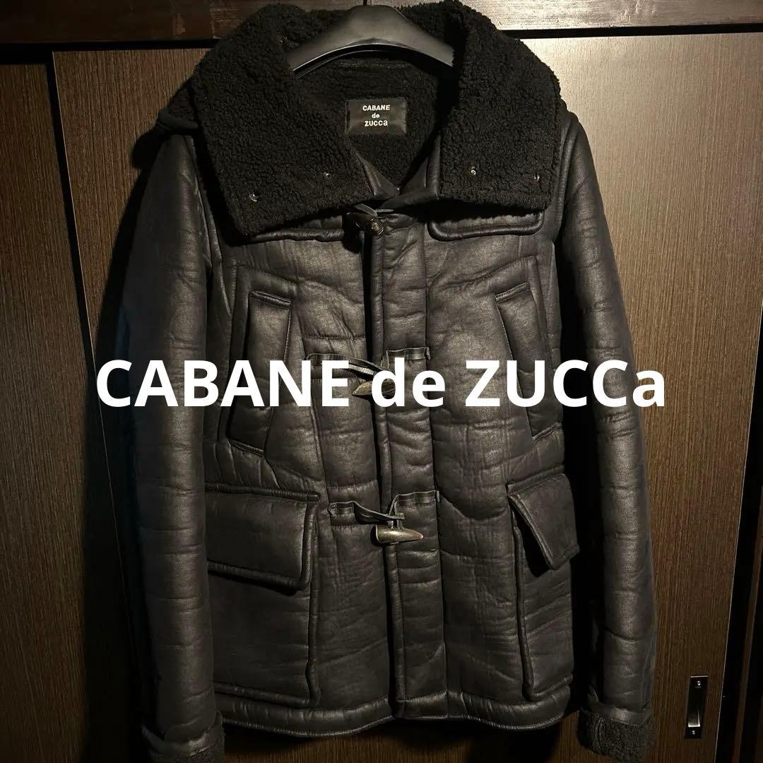 定価7万円✨CABAN de ZUCCa ムートンダッフルコート ブラック M