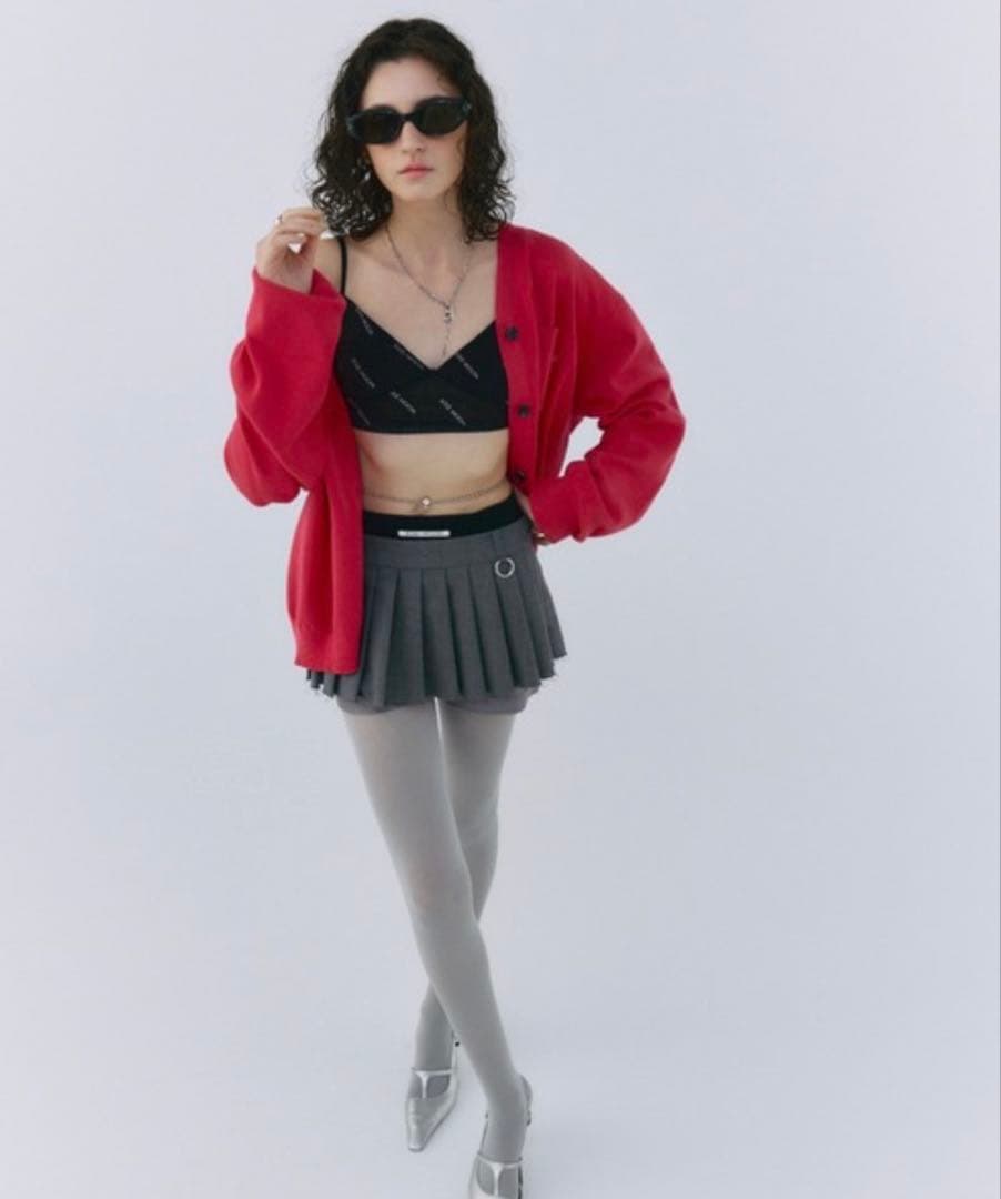 josemoon プリーツミニスカート　HANA着用