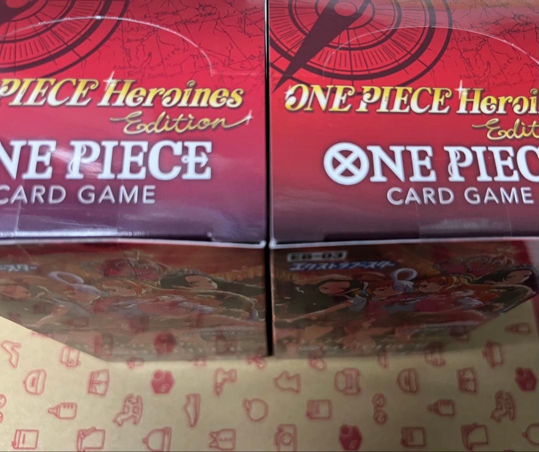 ワンピースカード　ヒロインズ エディション EB-03 2BOX テープ付き