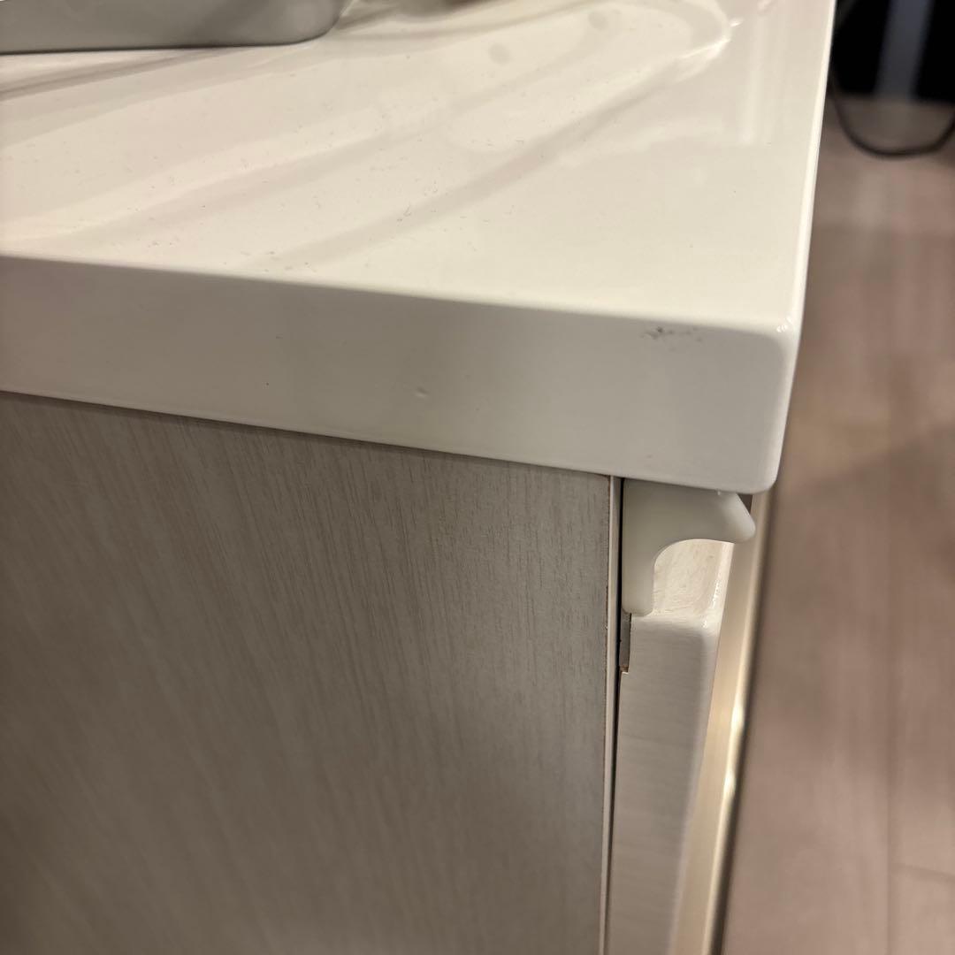 引き出し式キッチン収納 幅約130cm