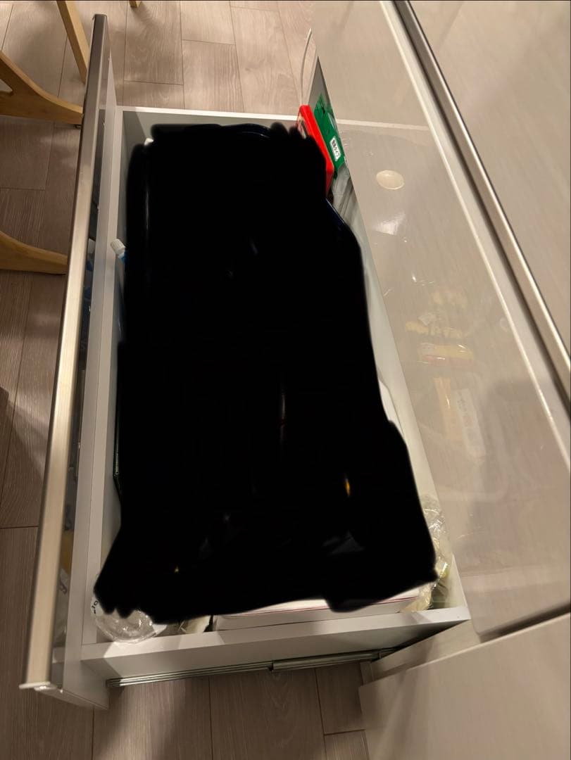 引き出し式キッチン収納 幅約130cm