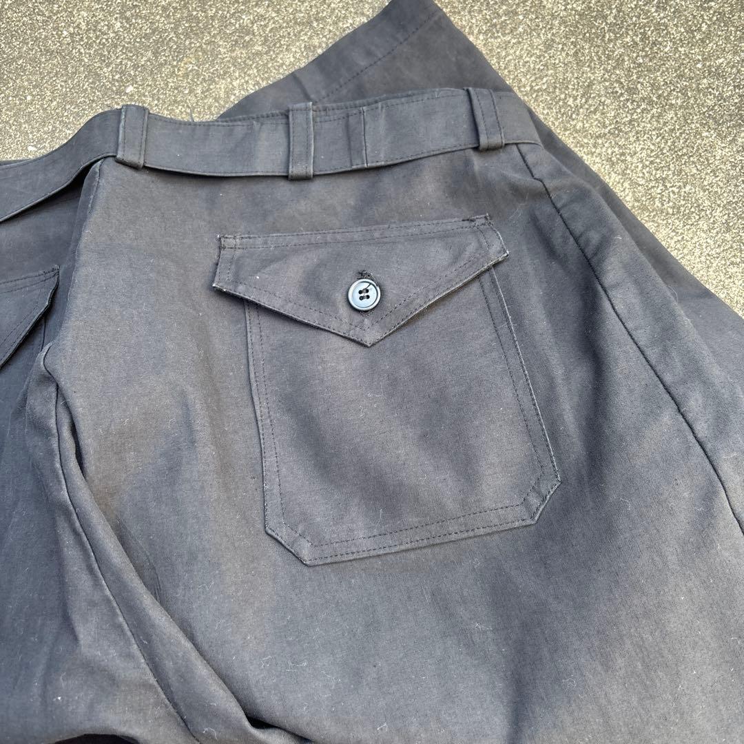 太*郎様 50s イタリア軍　モーターサイクルパンツ　後染め　ブラック　ビンテー