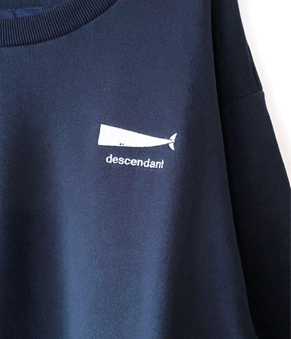 トップス DESCENDANT CACHALOT CREW NECK (NAVY)