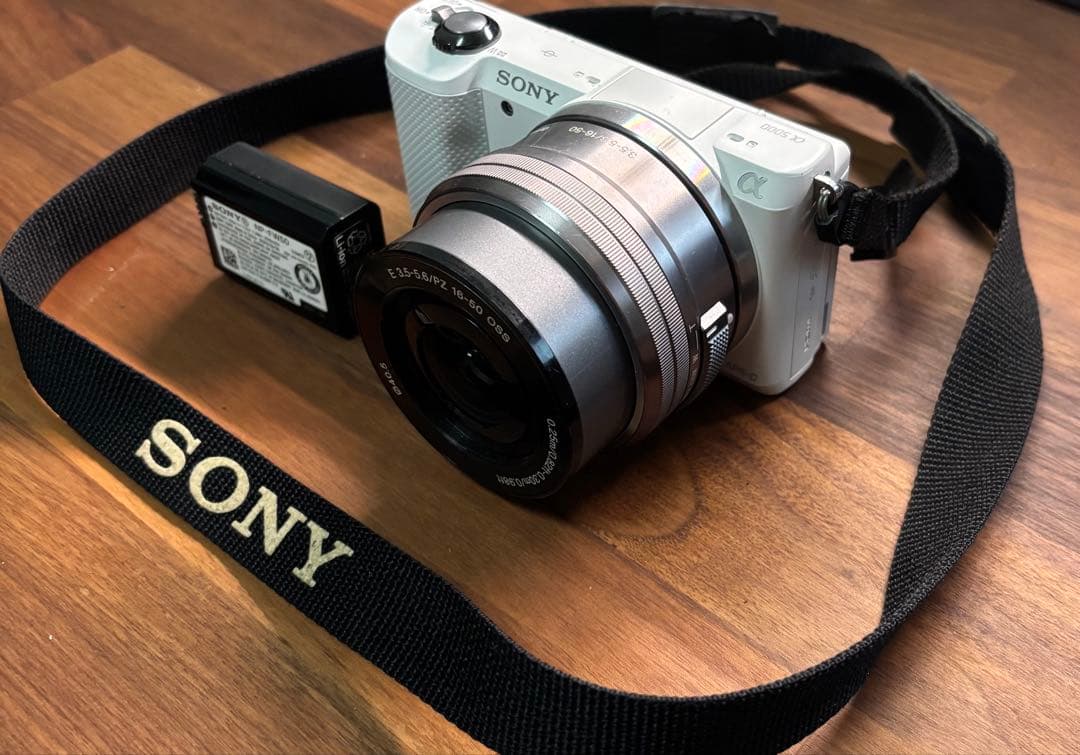 SONY α5000 ILCE-5000L ジャンク 本体エラー レンズ付