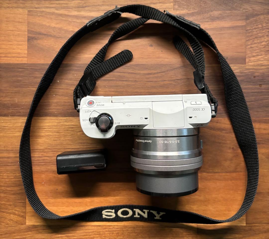 SONY α5000 ILCE-5000L ジャンク 本体エラー レンズ付