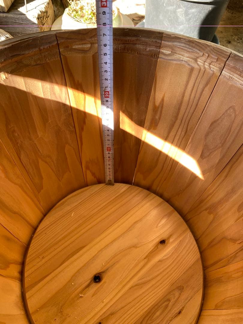 樽酒の一斗樽（18リットル）　　空樽