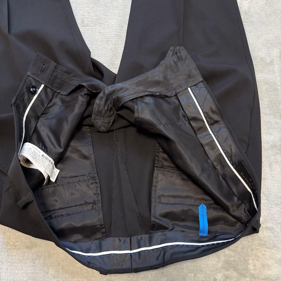 希少 XXL✨ZARA セットアップ　スーツ　ブラック　イージーケア　トラベル