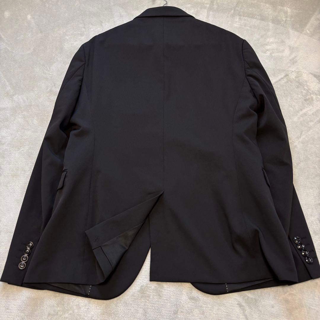 希少 XXL✨ZARA セットアップ　スーツ　ブラック　イージーケア　トラベル