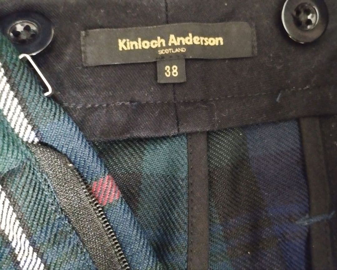 Kinloch Anderson RRoS TROURSERS 38 美品
