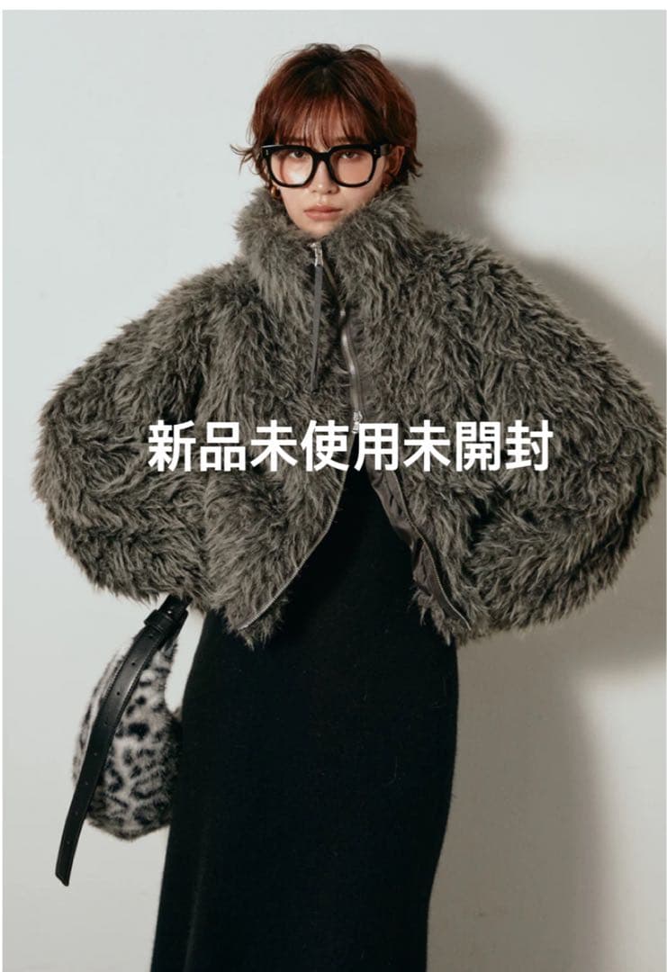 esica ファーミックスシープファースタンドブルゾン/新品未使用