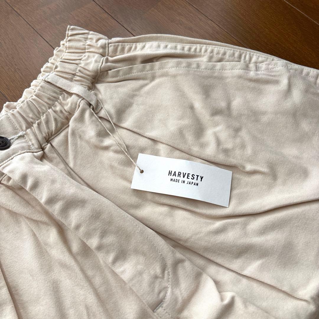 HARVESTY ハーベスティ サーカスパンツ アイボリー サイズ2