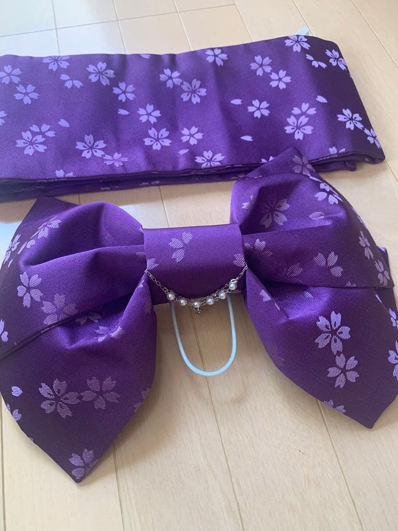 浴衣のみ☆ハイビスカス柄