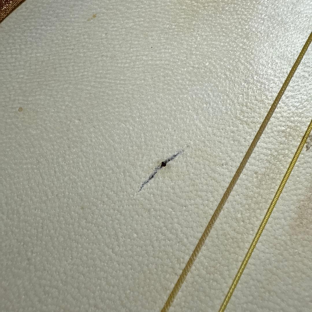 津軽三味線 和楽器 本体のみ 本革 着物ソフトケース ビンテージ